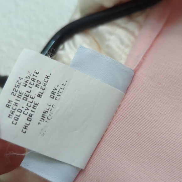 Gilligan & O'Malley Vintage Pale Pink Robe Medium 12-14 USA Modest Quilted Y2K - Picture 9 of 13